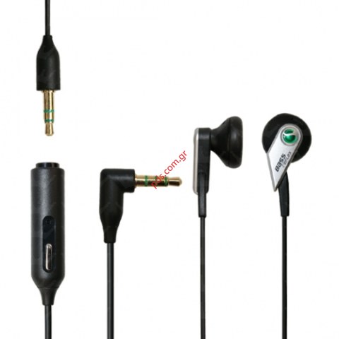 Γνήσια ακουστικά στέρεο MH-500 SonyEricsson Black Bulk Γνήσια ακουστικά στέρεο MH-500 SonyEricsson Black Bulk