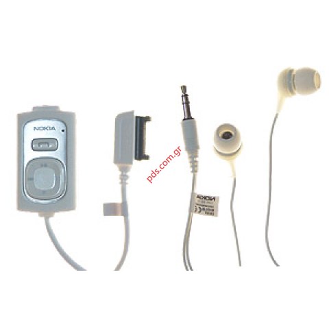 Γνήσια ακουστικά Στερεο ΝΟΚΙΑ HS-20 με το AD41 remote unit white (ΕΞΑΝΤΛΗΘΗΚΑΝ) Γνήσια ακουστικά Στερεο ΝΟΚΙΑ HS-20 με το AD41 remote unit white (ΕΞΑΝΤΛΗΘΗΚΑΝ)