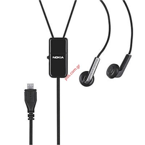 Original Nokia Headset HS-82 black for 6500c, 7900Prism, 8800 Arte, 8800 Sapphire Arte Bulk