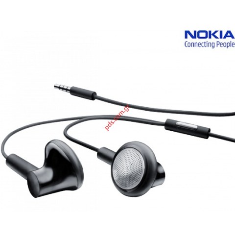 Γνήσια ακουστικά στέρεο Nokia WH-902 Black Bulk Γνήσια ακουστικά στέρεο Nokia WH-902 Black Bulk
