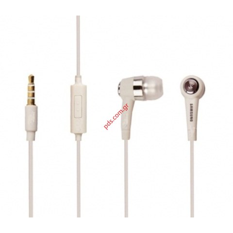 Γνήσια ακουστικά στέρεο Samsung EHS-A44FSBEW White (bulk) ***With white rings on the 3.5 connector*** Γνήσια ακουστικά στέρεο Samsung EHS-A44FSBEW White (bulk) ***With white rings on the 3.5 connector***