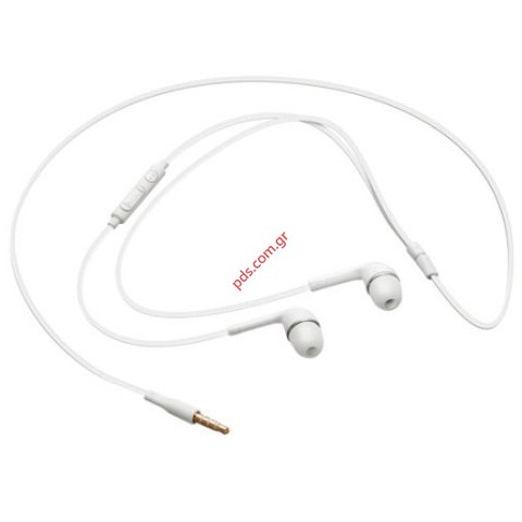 Γνήσια ακουστικά στέρεο Samsung EO-EG900BW White Bulk σε λευκό χρώμα 