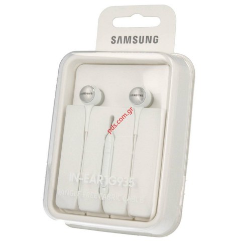 Γνήσια ακουστικά στέρεο Samsung EO-IG935BWE Headset 3,5mm White (Blister) σε λευκό χρώμα Γνήσια ακουστικά στέρεο Samsung EO-IG935BWE Headset 3,5mm White (Blister) σε λευκό χρώμα