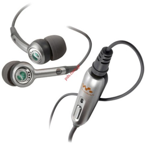 Original handsfree Sony Ericsson Headset HPM70 Stereo silver (Blister)