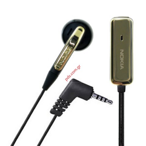 Γνήσια ακουστικό μονοφωνικό HS-15 NOKIA 8800 Gold για το χρυσό χρώμα (ΕΞΑΝΤΛΗΘΗΚΑΝ) Γνήσια ακουστικό μονοφωνικό HS-15 NOKIA 8800 Gold για το χρυσό χρώμα (ΕΞΑΝΤΛΗΘΗΚΑΝ)