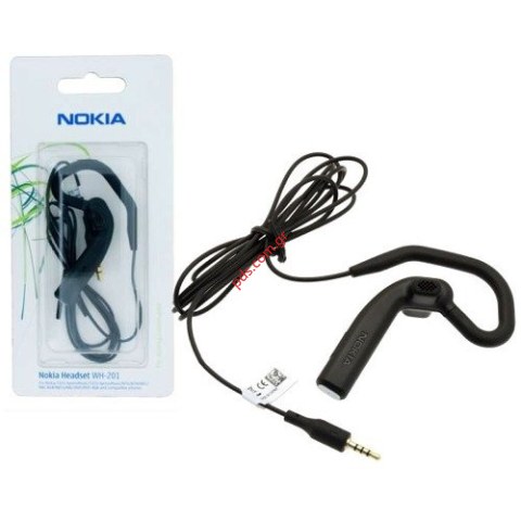 Γνήσια mono ακουστικά Headset Nokia WH-201 Boom type Black (Blister) Γνήσια mono ακουστικά Headset Nokia WH-201 Boom type Black (Blister)