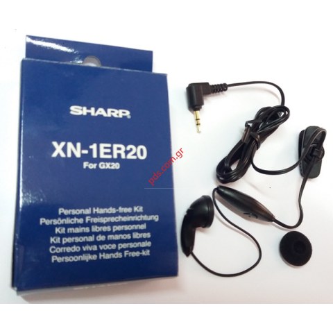Γνήσια μονοφωνικά ακουστικά για τα Sharp GX25 (XN-1ER20) jack 2.5mm BOX