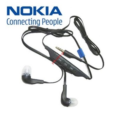 Γνήσια στέρεο ακουστικά αυτιού Nokia WH-701 Stone Black Bulk (JACK CONNECTOR 3.5 MM) EOL Γνήσια στέρεο ακουστικά αυτιού Nokia WH-701 Stone Black Bulk (JACK CONNECTOR 3.5 MM) EOL