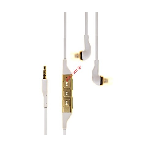 Γνήσια στέρεο ακουστικά αυτιού Nokia WH-701 Stone Gold Bulk Γνήσια στέρεο ακουστικά αυτιού Nokia WH-701 Stone Gold Bulk