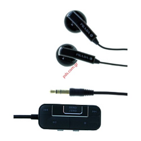 Original LG Prada Stereo Headset LG KE850 Prada black bulk with remote for Musicplayer. Original LG Prada Stereo Headset LG KE850 Prada black bulk with remote for Musicplayer.