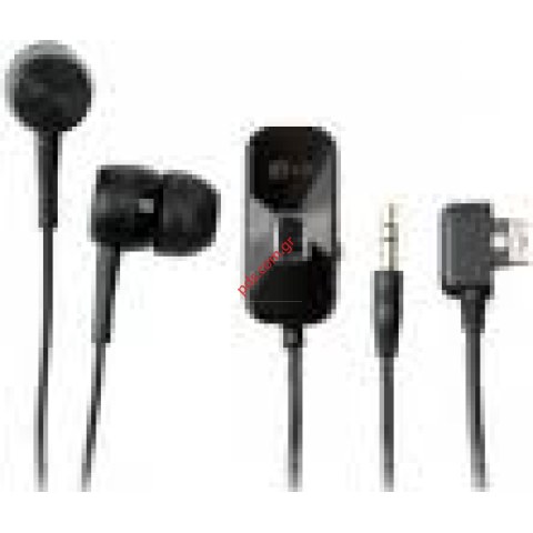 Γνήσια στέρεο ακουστικά για LG series KG800 Black bulk (ear loop silicon) Γνήσια στέρεο ακουστικά για LG series KG800 Black bulk (ear loop silicon)