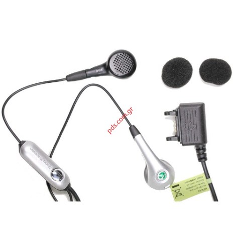 Γνήσια στέρεο ακουστικά HPM-62 SonyEricsson Grey silver Bulk Γνήσια στέρεο ακουστικά HPM-62 SonyEricsson Grey silver Bulk