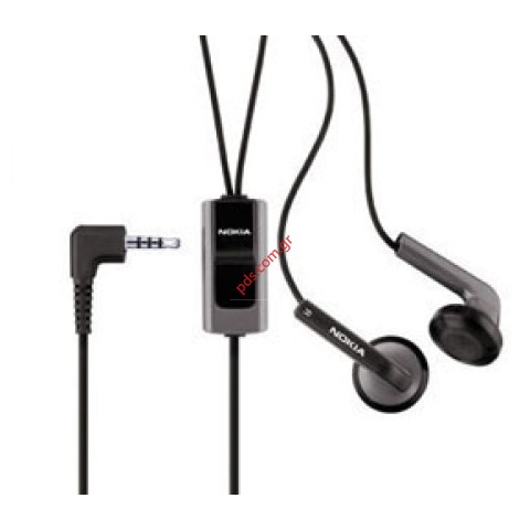Γνήσια στέρεο ακουστικά Nokia Headset HS-47 Black (Bulk) Μαύρο 2.5mm Γνήσια στέρεο ακουστικά Nokia Headset HS-47 Black (Bulk) Μαύρο 2.5mm