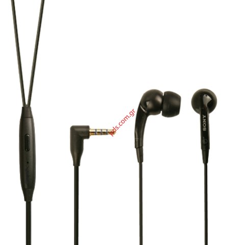 Γνήσια στέρεο ακουστικά Sony Ericsson MH650C Black 3.5mm σε μαύρο χρώμα (BULK) White ring jack Γνήσια στέρεο ακουστικά Sony Ericsson MH650C Black 3.5mm σε μαύρο χρώμα (BULK) White ring jack