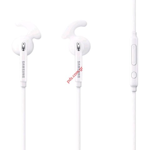 Γνήσιο ακουστικό 3.5mm στέρεο Samsung Galaxy S6 (EO-EG920BWEG) White EU Blister
