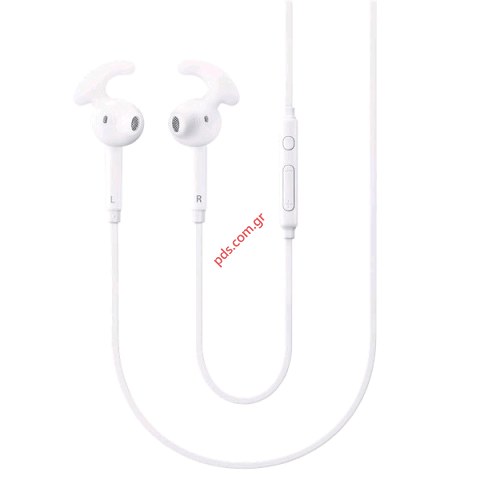 Γνήσιο ακουστικό 3.5mm στέρεο Samsung Galaxy S6 (EO-EG920BWEG) White EU Blister