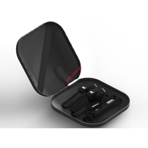 Γνήσιο ακουστικό Handsfree Nokia WH-920 Black Purity by Monster σε Μαύρο χρώμα (Wired Stereo Headset) ΕΞΑΝΤΛΗΘΗΚΑΝ