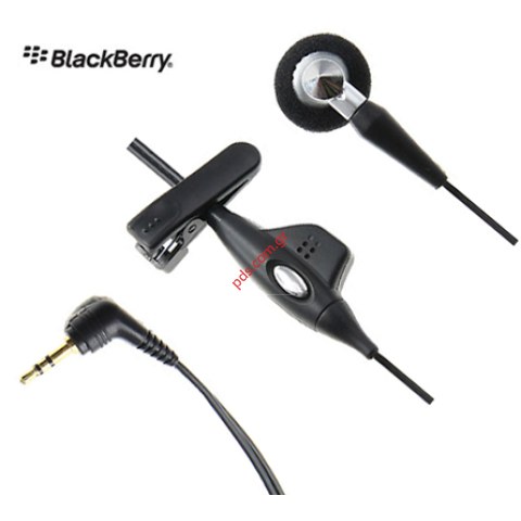 Γνήσιο ακουστικό κεφαλής για Blackberry series (HDW-12420-001) μονοφωνικό 2.5mm Bulk 