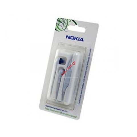 Γνήσιο Nokia Stereo Headset WH-205 White 3.5MM σε λευκό χρώμα (BLISTER) Γνήσιο Nokia Stereo Headset WH-205 White 3.5MM σε λευκό χρώμα (BLISTER)