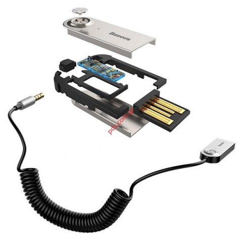 Ασύρματος προσαρμογέας ήχου Baseus BA01 Universal music USB/AUX Car stereo wireless transfer