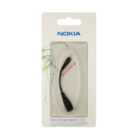 Original adapter cable for charge Nokia CA-44 from old model to new model (BLISTER) Original adapter cable for charge Nokia CA-44 from old model to new model (BLISTER)