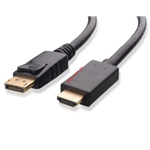Καλώδιο DisplayPort σε HDMI DP027, 1080p, CCS, 2m, μαύρο Blister