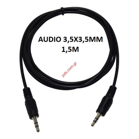 Καλώδοι Audio Cable CA-131U 3.5-3.5mm 1.5M Black bulk