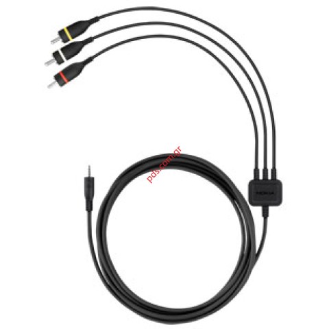 Γνήσιο καλώδιο Nokia Video Cable CA-92U ( 3.5mm A/V-jack ) Bulk