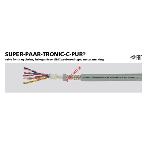 Καλώδιο DIN VDE 0812 (14X2X0.25) Super Paar Tronic c pur