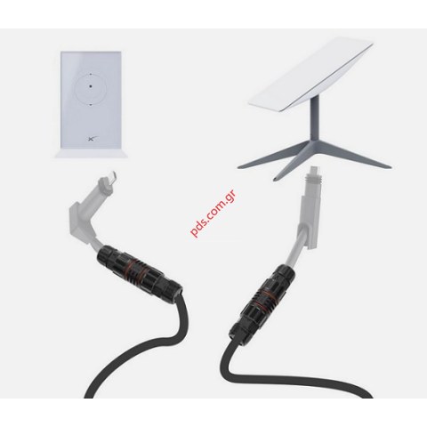 Καλώδιο επέκτασεις Starlink Rectangular Satellite V2 150 Ft Replacement Cable, Grey, Router Box