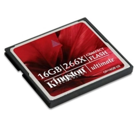 Κάρτα μνήμης Compact Flash Kingston 16GB Ultimate 266x w/Recovery s/w