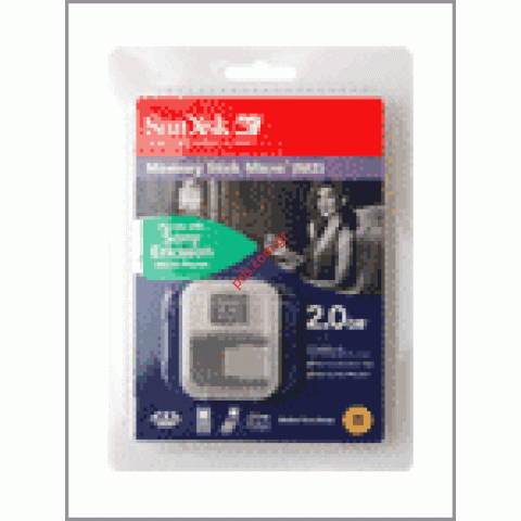 Κάρτα μνήμης M2 Micro 2GB Sandisk Blister