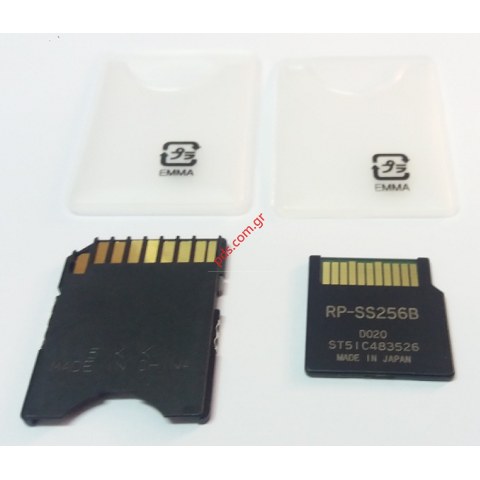 Κάρτα μνήμης Mini Secure digital 256MB με Mini Sd Apaptor
