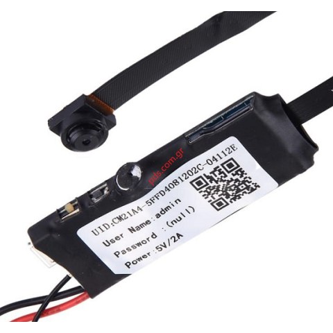 Ασύρματη κάμερα mini WiFi IP CM214A με δυνατότητα καταγραφής σε κάρτα microSD είναι δικτυακή