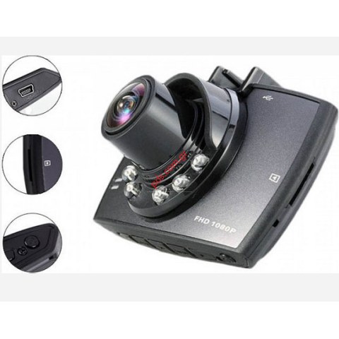 Κάμερα Αυτοκινήτου Καταγραφικό HD DVR DVR30 με LCD 2,7 Ανίχνευση Κίνησης + Νυχτερινή Λήψη Box