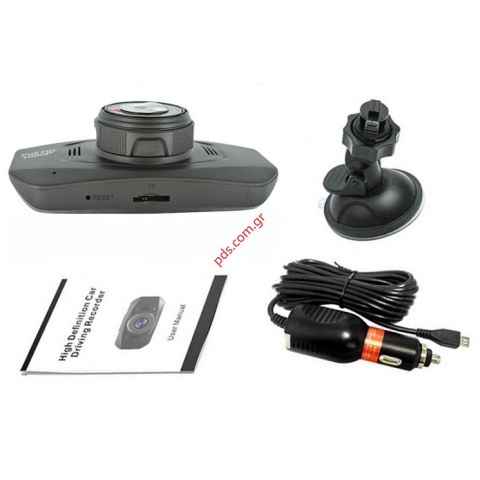 Κάμερα Αυτοκινήτου Καταγραφής R800 με Οθόνη 2.7 1080p/30fps FullHD, Γωνία Λήψης 170 Νυχτερινή Λειτουργία, Καταγραφή Φωτό & Βίντεο σε κουτί