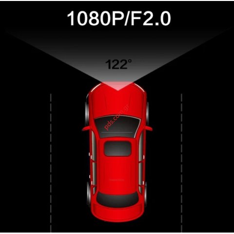 Κάμερα αυτοκινήτου καταγραφής HIKVISION Dash K2, Wi-Fi, 1080p Black Box