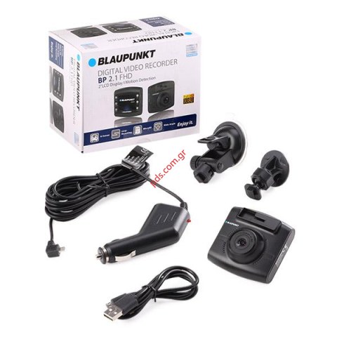 Καταγραφικό κίνησης αυτοκινητού  Blaupunkt BP 3.0 Dashcam GPS Γωνία 140 μοιρών 12 V Battery, Display, Microphone Box