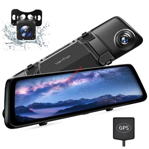 Καθρέφτης αυτοκινήτου Vantop H612 με κάμερα καταγραφής 12 inch 2.5Κ/1080p Box (ΕΞΑΝΤΛΗΘΗΚΑΝ)