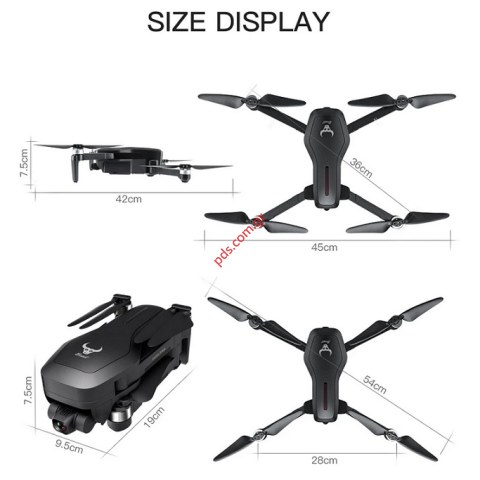 Τετρακόπτερο HORNET 827SW Camera FPV WiFi 5G GPS Tracking Hover function 2x Battery Box