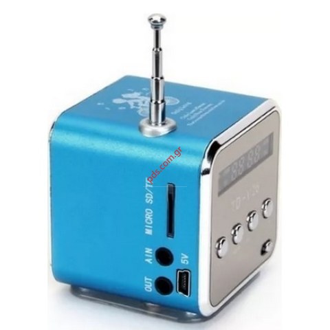 Φορητό ηχείο MF-100 με ραδιόφωνο FM και οθόνη LCD