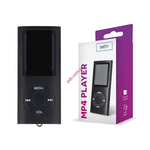 Συσκευή MP4 Setty FM Radio Voice Recorder με LCD με υποστήριξη για κάρτες μνήμης μέχρι 32 GB