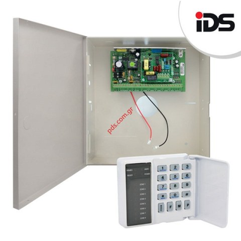 Κεντρικός πίνακας συναγερμού IDS 805 με 8 ζώνες και πληκτρολόγιο Κεντρικός πίνακας συναγερμού IDS 805 με 8 ζώνες και πληκτρολόγιο