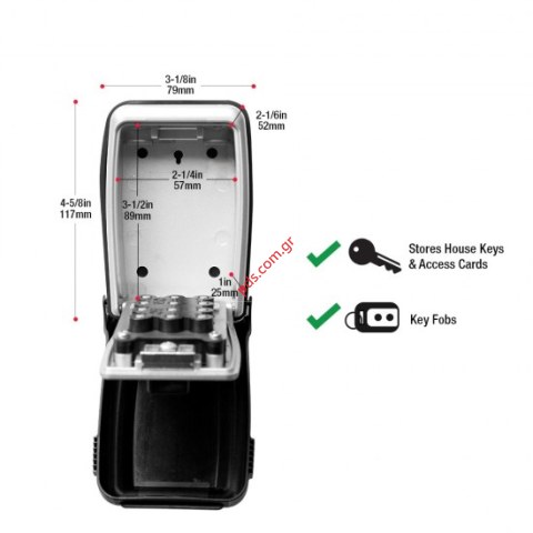 Κλειδοθήκη με πληκτρολόγιο M MASTERLOCK 5423 Select Access με συνδυασμό μέχρι δώδεκα πληκτρα