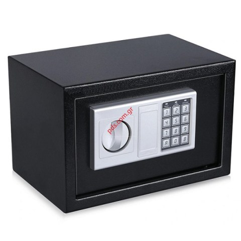 Μεταλλικό χρηματοκιβώτιο ασφαλείας PT-SB20EDA (31X20X20CM) 3-8 ψηφίων Black 