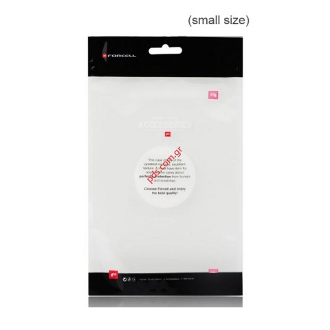 Πλαστικό σακουλάκι Forcell Small size με κλείστρο (Plastic zipper polybag packing) 180 (+20) x 105 mm