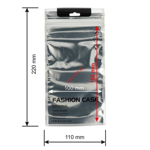 Πλαστικό σακουλάκι Polybag TP1 Large size με κλείστρο 50 PCS (Plastic zipper polybag packing) 18 x 110 Cm (+0.4mm)