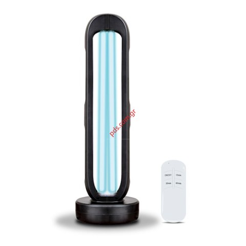 Πολυλειτουργική υπεριώδης μικροβιοκτόνος λάμπα UV-C 36W Ozon με τηλεχειριστήριο (Αφαιρεί: μικροοργανισμό, παράσιτο, βακτηριακό, μύκητα, ιό, ακάρεα, φορμαλδεΰδη)