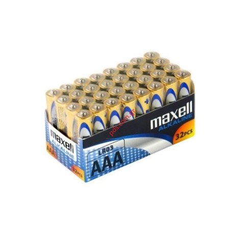 Μπαταρία Αλκαλική Maxell LR03 size AAA 1.5 V (Pack) Τεμ. 4 set 1 Blister
