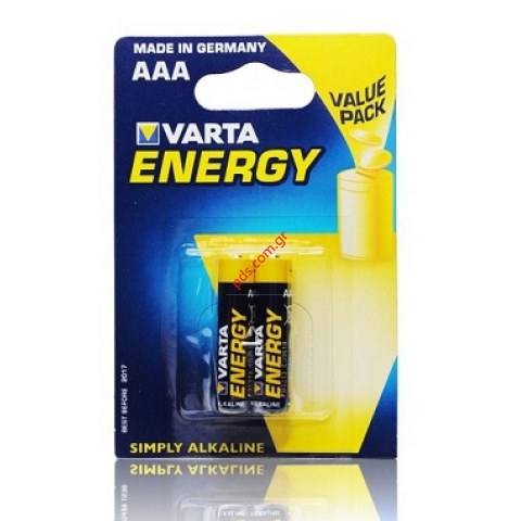 Alkaline batteries Varta LR03 (AAA) 2 pcs MICRO 4103 Energy Blister Alkaline batteries Varta LR03 (AAA) 2 pcs MICRO 4103 Energy Blister